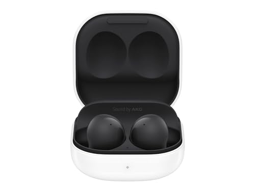 Samsung Galaxy Buds2 - Auriculares Bluetooth, Inalámbricos, Cancelación de Ruido, Estuche de Carga, Resistentes al Agua, Color Negro (Graphite) (Version ES)