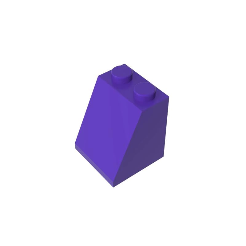 Amazon.com: Gobricks GDS-620 Slope 65° 2 x 2 x 2 with Bottom Tube