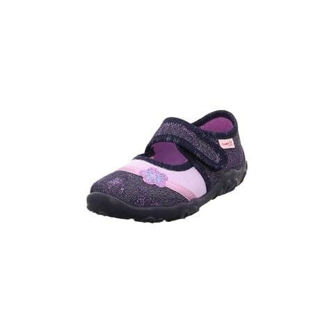 Superfit Girls' Bonny Adjustable Blue Slippers Cover