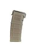 Maple Armouries M200 Low Friction Midcap Airsoft Magazine - 200 BB Capacity (Tan) (5 Pack)
