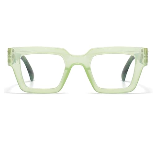 Image of Style Reading Glasses for Women Men, Fashion Square Blue Light Blocking Readers L05