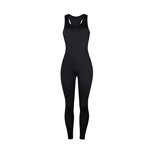 TOEECY Mono Mujer Verano Largo Espalda Nadadora Monos Deportivo Jumpsuit Entero Ajustado Elástico una Pieza para Fitness Yoga Gimnasio Entrenamiento Casual