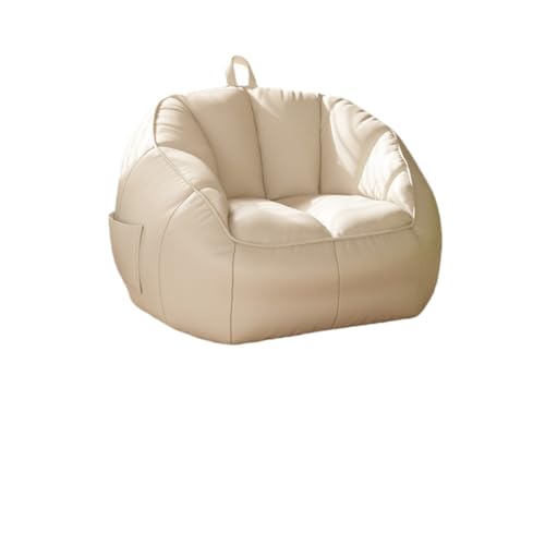 LKDAビーズクッション 特大ビ ーズクッシ ョン ビー ズソファ 特大 ラウンド 円型 ソファー クッシ ョン 座布団 フロアクッ ション 洗えるカバー ビー ズ ソファ ビ ーズソフ ァー クッシ ョン 一人掛け ソ ファー (ハイテクぬの,オフホワイ