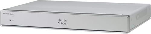 Cisco C1161X-8PLTEP Integrated Services Router mit 8 GbE Dual Ports, LTE Advanced pluggable, 4 GB Speicher, SMS/GPS, GE SFP Router, 1 Jahr eingeschränkte Hardwaregarantie (C1161X-8PLTEP)