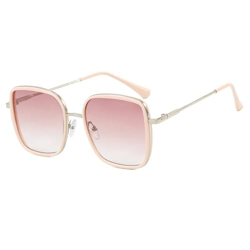 Lunettes de soleil pour femmes en métal dégradé parfaites pour vos terrasses et sorties vintage