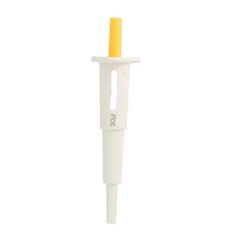 Mini-Pipette, manueller Einkanal-Mikropipettierer – festes Volumen 10–200 µl – 8 Stück – ergonomisches Gerät for IVD-Reagenzien