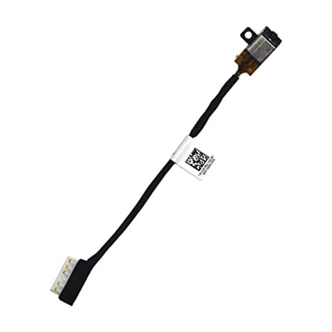 DC Power Jack Charging Port Cable Replacement for Dell Inspiron 15 5570 5575 17 5770 5775 P35E P35E001 02K7X2 2K7X2 DC301011B00 Cover
