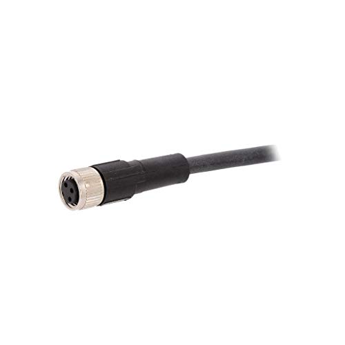 Cordon de raccordement M8 câblage armoire industrielle connecteur mâle 10m PUR