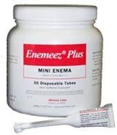 Enemeez Plus Mini Enema with Anesthetic (Replacement For Therevac Plus) - 30 Disposable Tubes