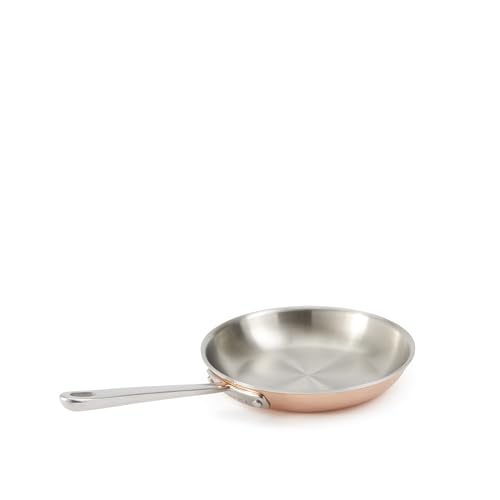 Image of Martha Stewart Martha 8" Stainless Steel Saute Fry Pan - Copper Exterior/Satin Interior