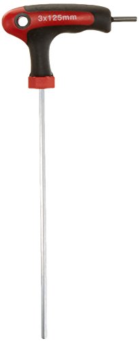 KS TOOLS 151.2688 ERGO + T-handle hex key wrench, 3mm, Red