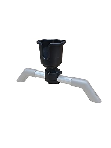 Brocraft Sinlge Drink Holder for Hobie H-Rail/Compatible with Hobie H-Rail Cup Holder/Hobie H-Rail Accessories