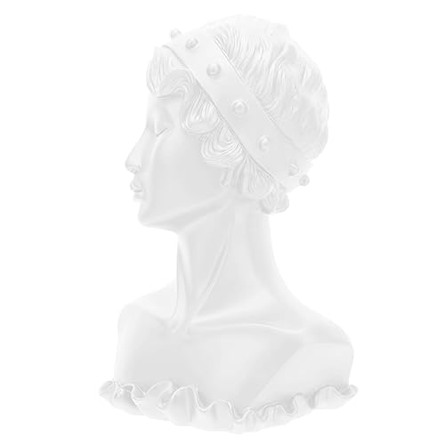 NOLITOY Unique Jewelry Stand Necklace Display Bust Statue Holder for Retail Store Necklace Organizer