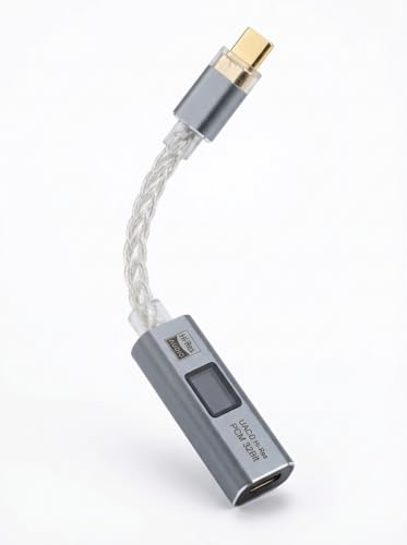 NICE BUDDY USB-C to 3.5mm Audio Adapter with CX31993 DAC