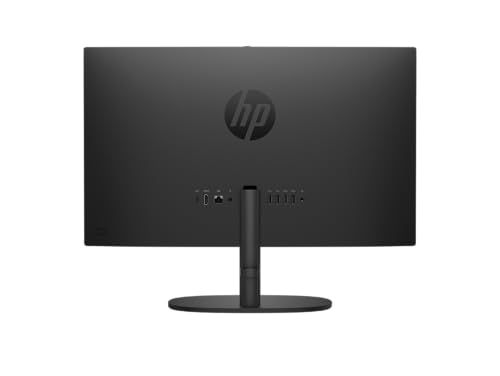 Image of HP 21.5 inch FHD All-in-One Desktop Computer, 32GB RAM 2TB SSD, Intel N200 Processor, Keyboard & Mouse Included, PLUSERA 8-in-1 Hub, Windows 11, Jet Black