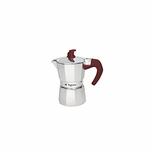 Tognana Extra Style, Caffettiera Moka, 1 Tazza, Alluminio,...