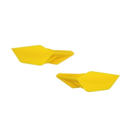 Aileron latéral de moto pour réduire les turbulences de carénage