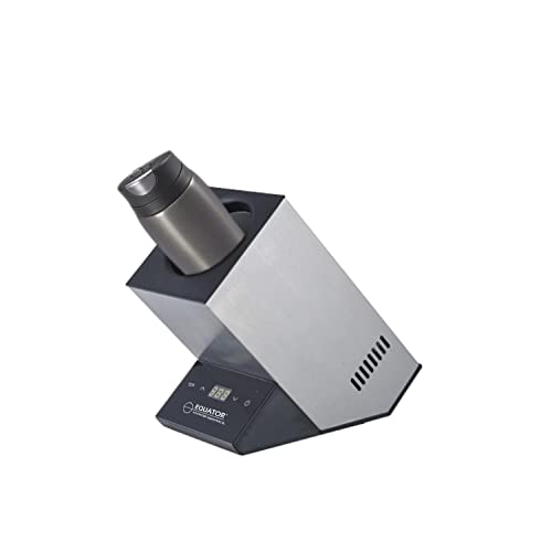 Equator 110V/12V Portable Electric Wine Chiller for Red, White, Champagne, and Water Bottles, 750mL Single Bottle Cooler, Stainless Body, Rechargeable, 24h Cold, Ideal for Parties & Gifts (SS)