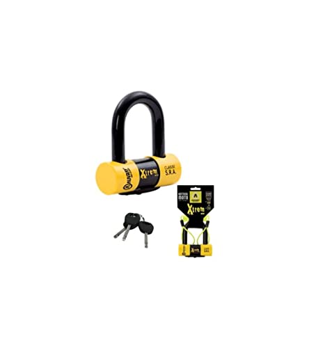Auvray Antivol Bloque Disque Xtrem Mini Homologué Classe SRA pour Motos et Scooters, Livré avec cordon et 3 clés