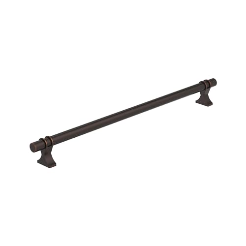 Image of Amerock Davenport 18 inch (457mm) Center-to-Center Oil-Rubbed Bronze Appliance Pull, BP36699ORB