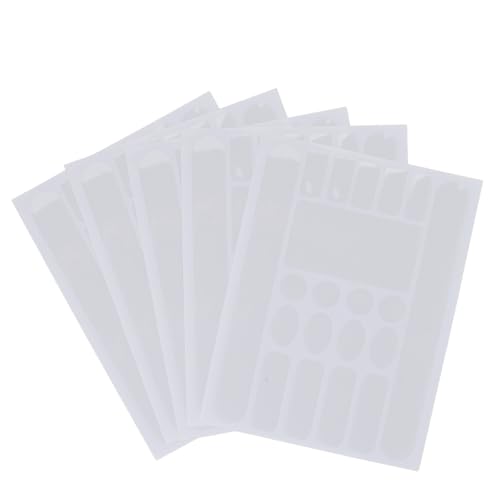 100 Pcs Adesivi Bicicletta Telaio, 5 Sets, Protezione Telaio mtb, Telaio della Bicicletta Adesiva, Protezione Vernice Fodero, Adesivi Decalcomania, Pellicola Protettiva per Bici (Trasparente)