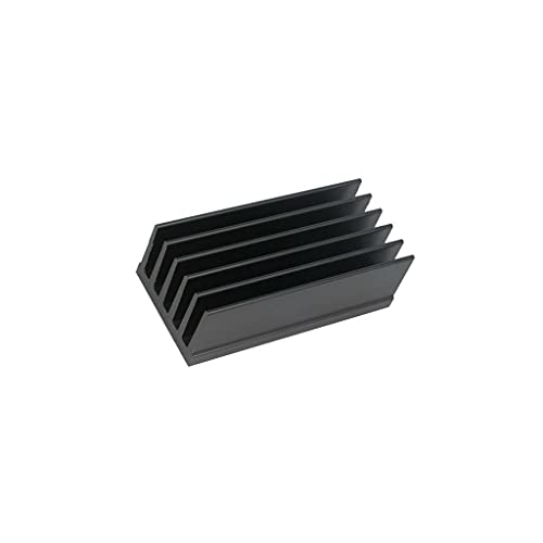 Dissipateur noir SK 657 75 SA FISCH pour protéger vos composants contre les pannes thermiques