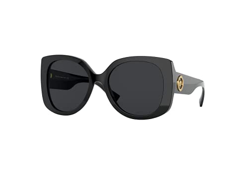 Versace VE4387 Rectangular Sunglasses for Women +BUNDLE with ACCESSORY EYEWEAR KIT