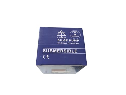 Image of 1100 GPH Submersible Bilge Pump, 12V DC Electric, Marine Boat Plumbing, 3-5M HEAD VERTICAL. 15-22 HEAD HORIZONTAL