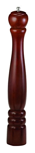 Moulin à poivre grand format TableCraft pm1918 acajou de 45,7 cm pour la cuisine