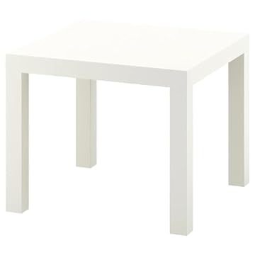 Ikea Lack - Tavolino, 55 x 55 cm, bianco