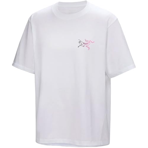 [アークテリクス] ARCTERYX クラッグコットンロゴショートスリーブ男性用 X000008464 White Light/Soul L