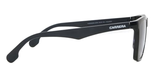 Carrera Rectangular Sunglasses CA5041/S 807WJ Black Polarized 56mm 50413