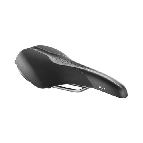 Selle Royal - Selim de Bicicleta Scientia Relaxed R1 - Aço Inoxidável Preto - Unissex-Adultos