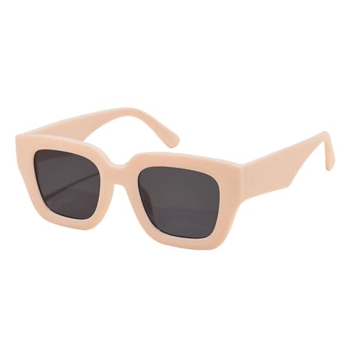 Lunettes de soleil ombre de style rétro avec verres gris protecteurs
