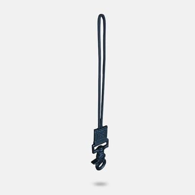 Atlas 46 Conway Quik-Snap Paracord Attachment with Loops with Swivel Hook, Short and Long Options - Made in USA (Black)