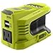 RYOBI 150-Watt Powered Inverter Generator, with 2 USB Ports and One 120-Volt Outlet, Compact,Lightweight, and Convenient On-The-Go Power Source