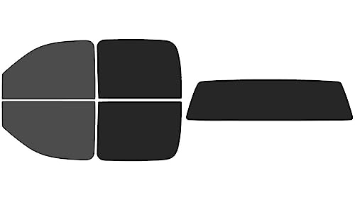 The Tint Effect Precut Window Tint Kit Compatible with GMC Sierra 2500 3500 HD Crew Cab Truck (2008-2014)(Full Truck Includes: 30% Front / 15% Rear and Solid Rear) Automotive Film