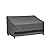 Loriano 600D Oxford Fabric Heavy Duty Patio Furniture Sofa Covers, 100% Waterproof Outdoor Furniture Covers for 3-seater Sofa 83"W x 40"D x 30"H, Lawn Patio Furniture Covers with Air Vent and Handle