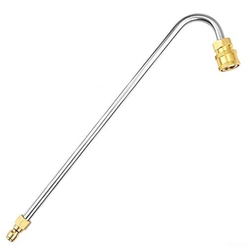 Efficiente bacchetta pulitore per grondaie, per idropulitrici ad alta pressione, attacco da 33 cm con design a connessione rapida, per pulizia di tetti e veicoli fino a 5000 PSI