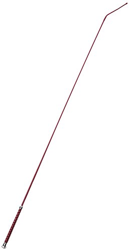 HKM 544354 L Riding Whip - Silver, wine red