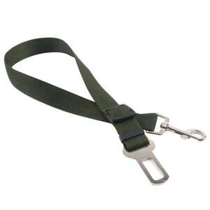 ELECTROPRIME Car Safety Leash for Dog - Green Army I8H5