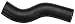 Gates 21999 Upper Radiator Hose