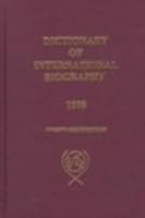 Dictionary of International Biography 1998 0948875038 Book Cover