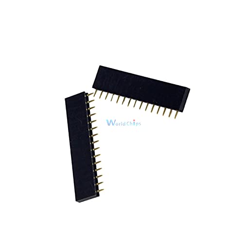 10PCS 2.54mm Single Row 15Pin Female Pin Socket Connector