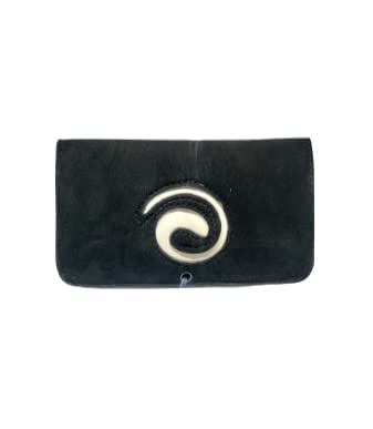aum shakti creation Leather pouches, Tobacco pouches, sweat leather pouch, travel pouch for men's & women's (Black)-picture-39
