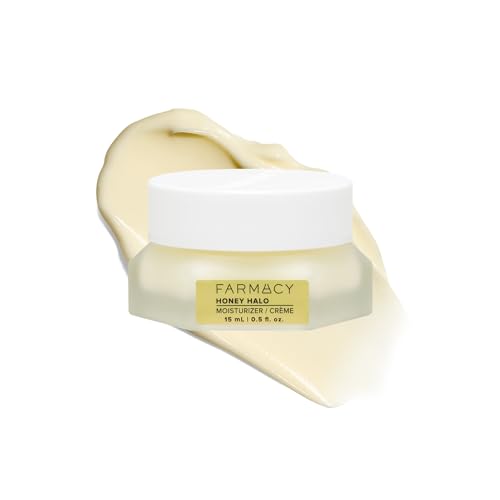 Farmacy Ceramide Face Moisturizer - Honey Halo Ultra Hydrating Facial Moisturizer with Buckwheat...