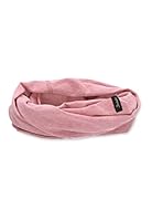 Sterntaler OCS Multifunktionstuch Melange – Mädchen Tuch aus Bio-Melange-Singlejersey – vielseitig tragbar als Mütze, Halstuch, Haarband & mehr – samtrosa, Gr. 1