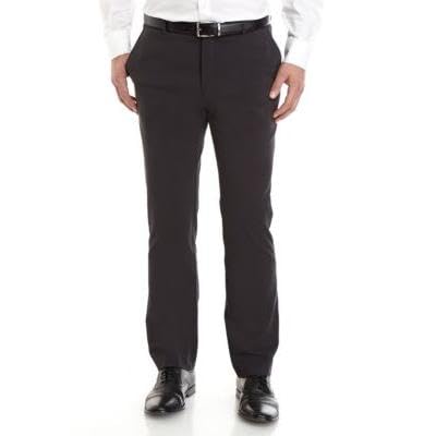 Tommy Hilfiger Mens Modern fit Dress Pants 30 32 Grey Solid Stretch