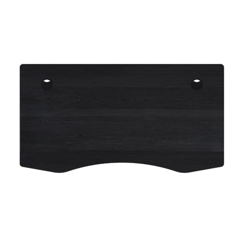 Plateau de bureau ergonomique 150x80 cm haute densité avec finition soignée et durable