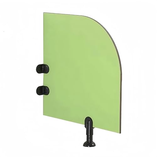 Divisor de privacidad para niños, para escuelas, jardines de infantes, baños públicos, color verde, 70 x 80 cm, resistente pantalla de orinal para mayor comodidad.